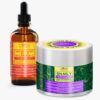 Siero viso alla vitamina C: con acido ialuronico puro 100ml + crema alla bava di lumaca 150ml